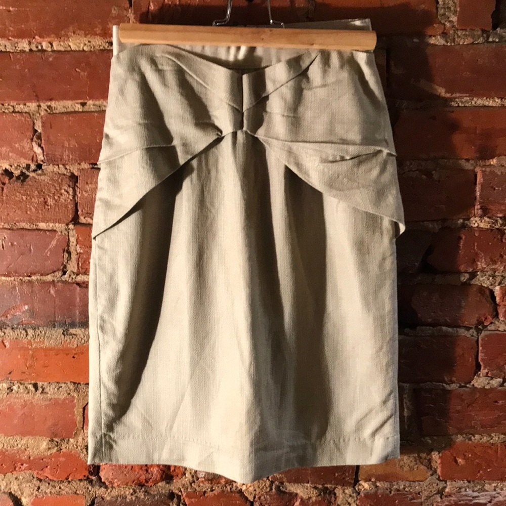 Girls From Savoy Linen Blend Skirt, sz 0